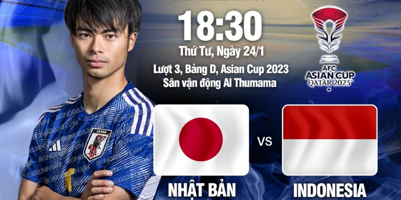 Gợi Ý Cược Trận Nhật Bản vs Indonesia: Phân Tích Vòng Loại World Cup 2026 1 Nhật Bản vs Indonesia